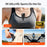 G300pro 2.0 Inch Touchscreen 5K HD Action Camera Electronic Image Stabilization Sports Camera with 180 Degree Rotating Lens - Black - 6