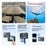 F308AATR 1.3 Inch Front + 2.0 Inch Rear Touch Screen Action Camera 6-axis Anti-Shake 5K HD Sports Camera with Waterproof Case - 4