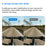 F308AATR 1.3 Inch Front + 2.0 Inch Rear Touch Screen Action Camera 6-axis Anti-Shake 5K HD Sports Camera with Waterproof Case - 5