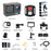 F308AATR 1.3 Inch Front + 2.0 Inch Rear Touch Screen Action Camera 6-axis Anti-Shake 5K HD Sports Camera with Waterproof Case - 6