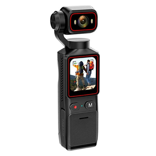 L19S 1.69 Inch 2K HD Handheld Vlog Camera Action Recorder For Cycling  /  Sports Recording - Black - 1