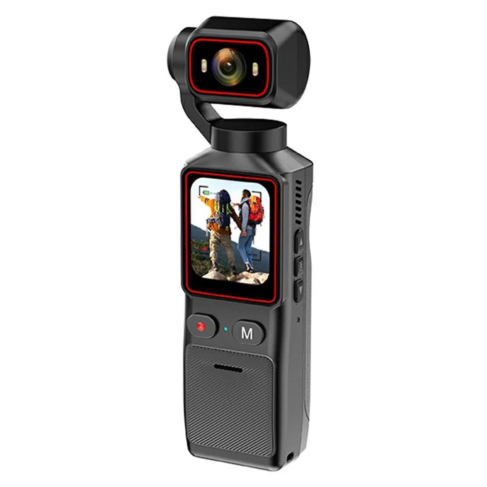 L19S 1.69 Inch 2K HD Handheld Vlog Camera Action Recorder For Cycling  /  Sports Recording - Black - 2
