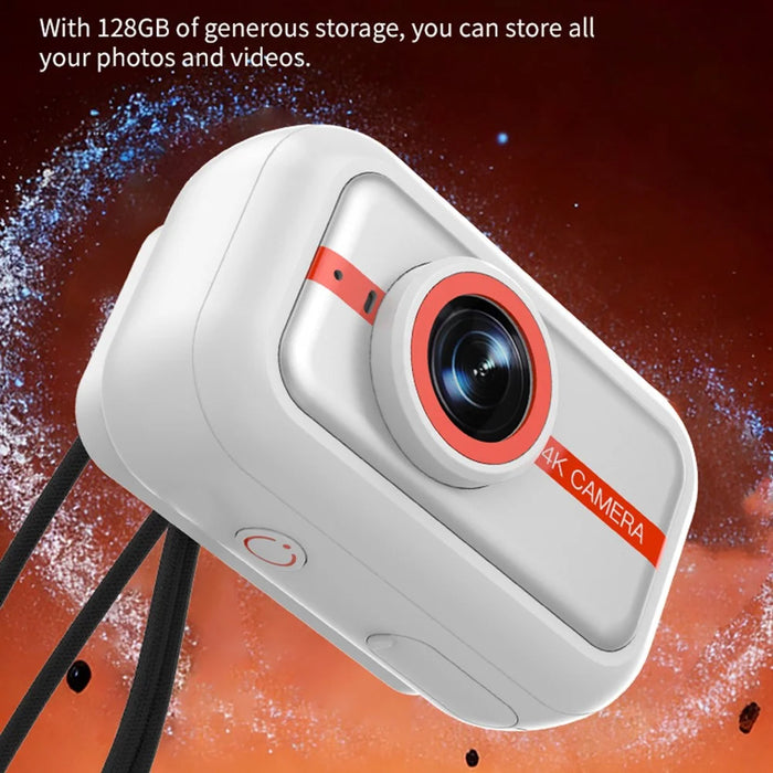 LK2317 4K Action Camera EIS Stabilization Magnetic Pet Cycling Sports Camera with Full Accessories - Black - 7
