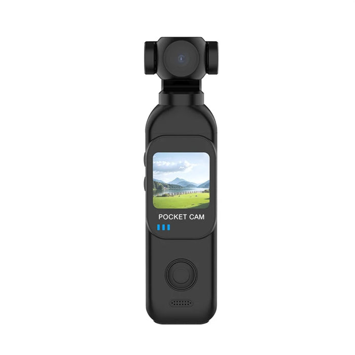 H92 1080P Action Camera Handheld 4K Ultra HD Rotatable Lens Portable Pocket Sports Camera for Outdoor Cycling Recording (No Memory Card) - Black - 2