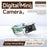 T5 Mini 4K Thumb Camera 1.47 Inch TFT Screen Vintage Digital Camera with LED Flashlight for Photography - Black - 4