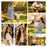 DV09 Handheld HD Action Camera 4K Video Recording 270 Degree Rotating Lens 1.54 Inch LCD Pocket Vlog Camcorder for Outdoor Sports Cycling - Orange - 7