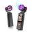 F21 2 in 1 Handheld Fan 1.9 Inch IPS Screen 1080P Camera 270 Degree Rotation for Vlog Outdoor Travel - Black - 1