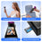 F21 2 in 1 Handheld Fan 1.9 Inch IPS Screen 1080P Camera 270 Degree Rotation for Vlog Outdoor Travel - Black - 4
