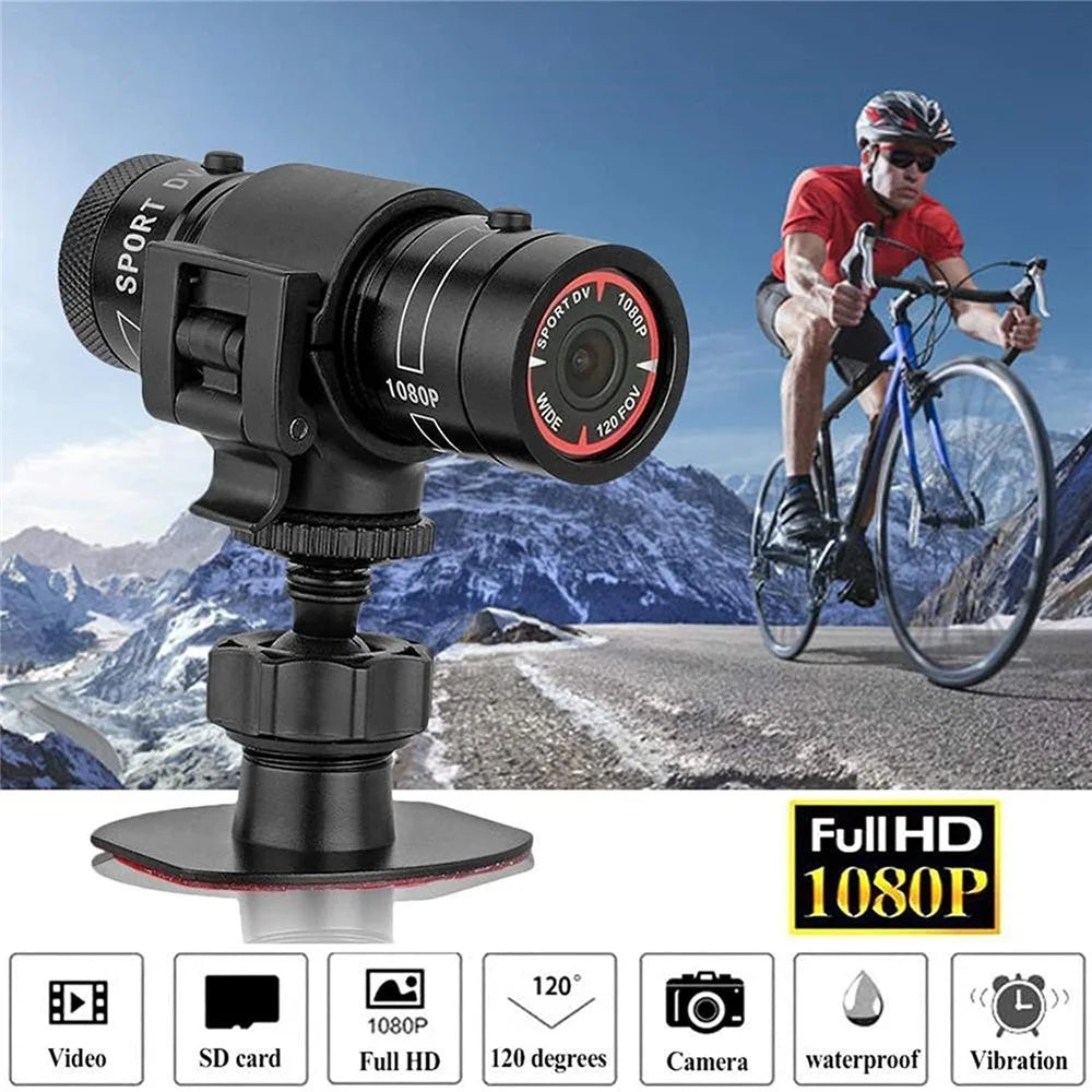 H42A 1080P HD Sports Action Camera Bicycle Motorbike Helmet Camera DV Camcorder for Outdoor Activities - 2