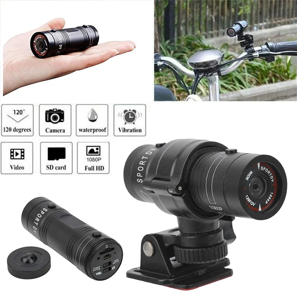 H42A 1080P HD Sports Action Camera Bicycle Motorbike Helmet Camera DV Camcorder for Outdoor Activities - 3