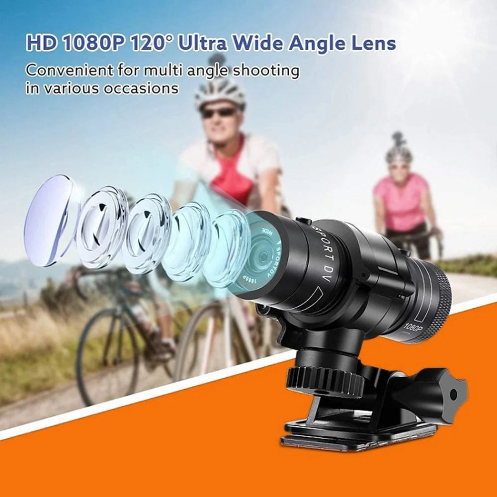 H42A 1080P HD Sports Action Camera Bicycle Motorbike Helmet Camera DV Camcorder for Outdoor Activities - 5