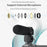 ORDRO Z20 3.0-inch 1080P HD Video Camera Night Vision Digital Camcorder with Microphone and Lend Hood - US Plug - 4