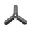 Portable Mini Desktop Tabletop Tripod for DJI OSMO 3/2/Zhiyun/Feiyu/GoPro - Grey - 4