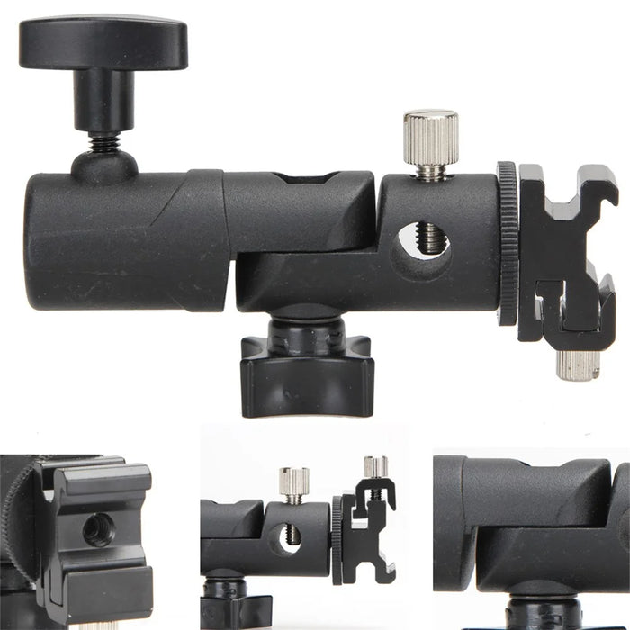 Metal Flash Universal Picture Taking Lamp Holder Bracket - 4