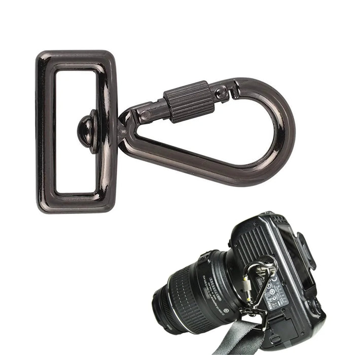 Camera Accessory Connecting Hook with Screw for Shoulder Belt DSLR Camera Case - 1