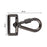 Camera Accessory Connecting Hook with Screw for Shoulder Belt DSLR Camera Case - 2