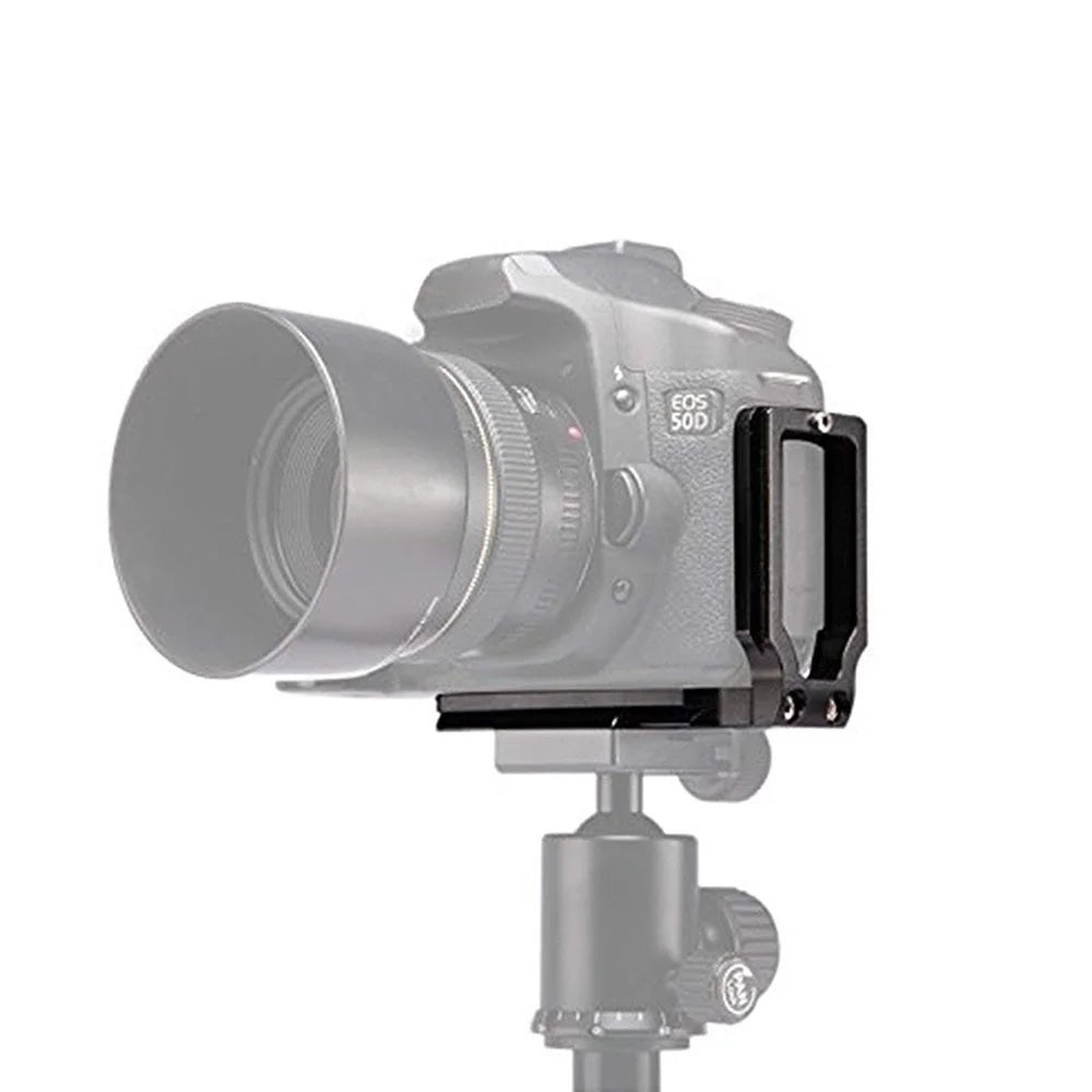 MPU-105L Aluminum Alloy Vertical Plate SLR Camera Tripod Pan Tilt Right Angle Plate - 5