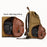 K-822 Waterproof Camera Bag Hiking Camping Canvas Rucksack Laptop Bag Travel Backpack - Yellow - 6