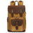 K-86 Canvas Rucksack Waterproof Camera Bag Hiking Camping Travel Backpack - Yellow - 1