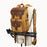 K-86 Canvas Rucksack Waterproof Camera Bag Hiking Camping Travel Backpack - Yellow - 4