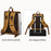 K-86 Canvas Rucksack Waterproof Camera Bag Hiking Camping Travel Backpack - Yellow - 5