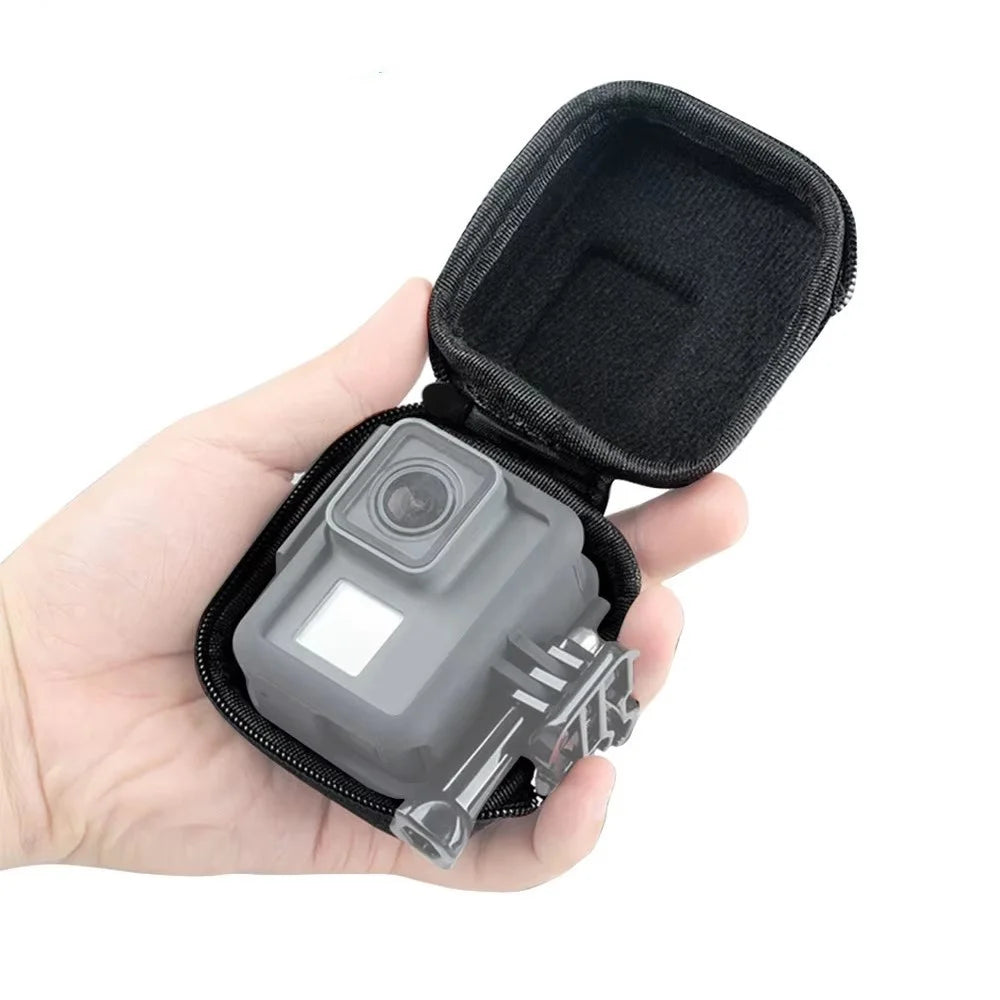 XWJ089 For GoPro Sports Camera EVA Storage Bag Shockproof Zipper Bag with Opening - 6