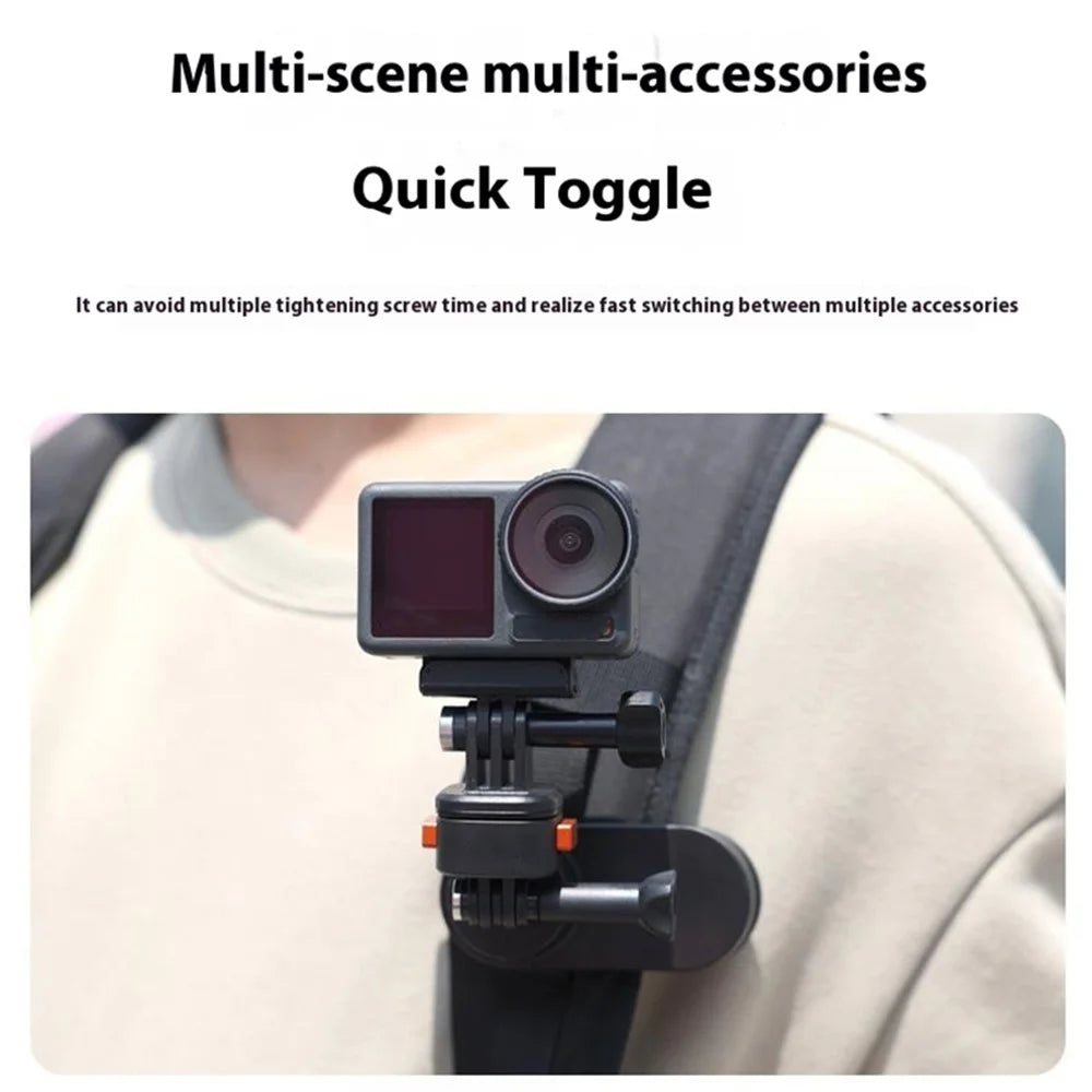 VRIG AC 06 Claw Mini Series Magnetic Adapter Action Camera Accessories Interface for Gopro - 3