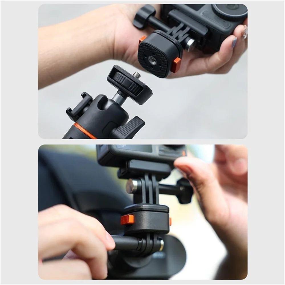 VRIG AC 06 Claw Mini Series Magnetic Adapter Action Camera Accessories Interface for Gopro - 4