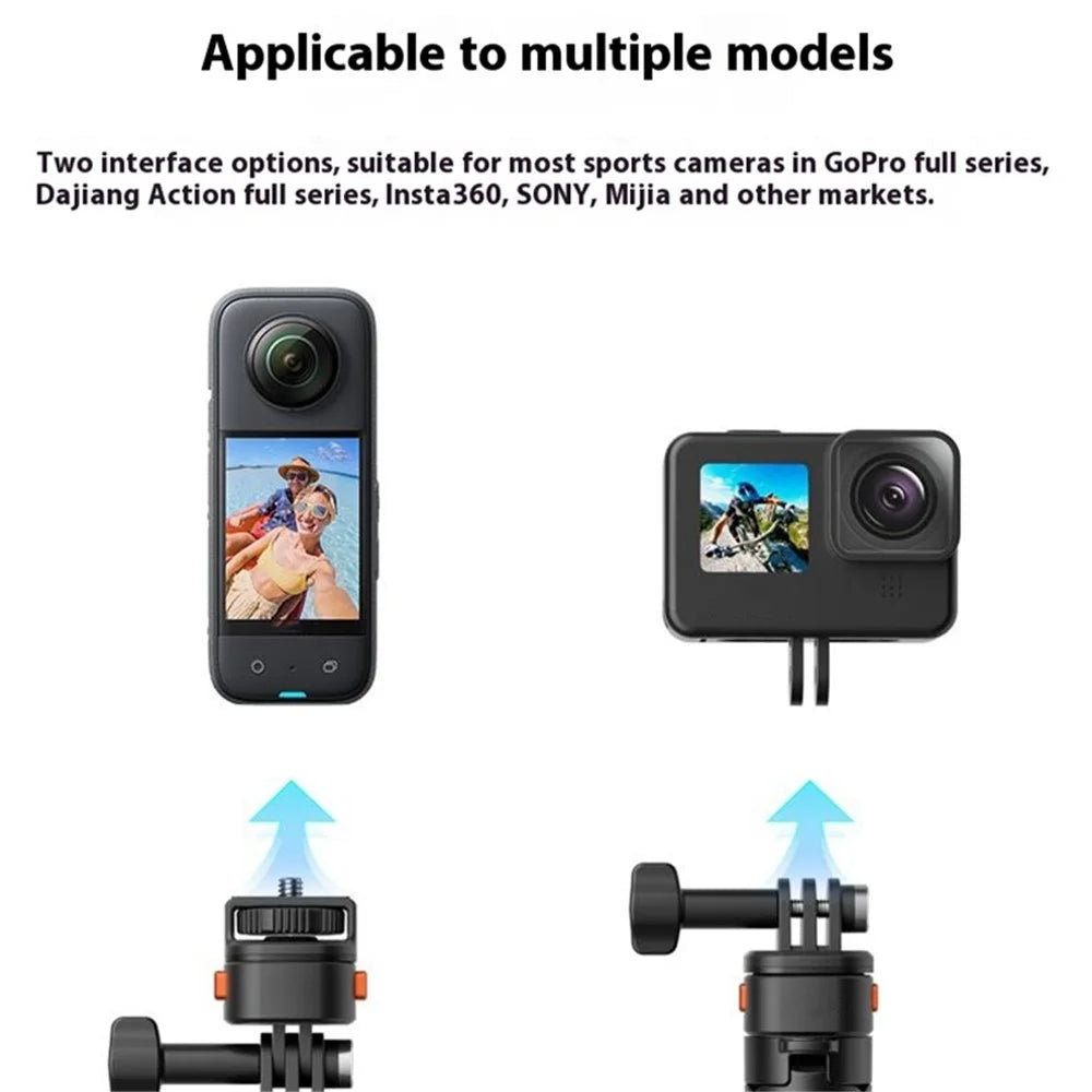 VRIG AC 06 Claw Mini Series Magnetic Adapter Action Camera Accessories Interface for Gopro - 5