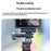 VRIG AC 05 Claw Mini Series Magnetic Adapter Action Camera Quick-Release 1 / 4 Base Mount - 2
