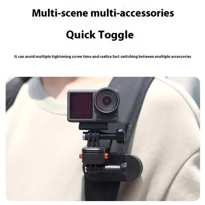 VRIG AC 05 Claw Mini Series Magnetic Adapter Action Camera Quick-Release 1 / 4 Base Mount - 3
