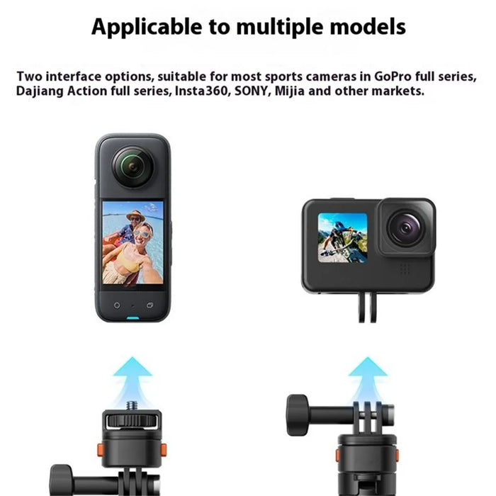 VRIG AC 05 Claw Mini Series Magnetic Adapter Action Camera Quick-Release 1 / 4 Base Mount - 5