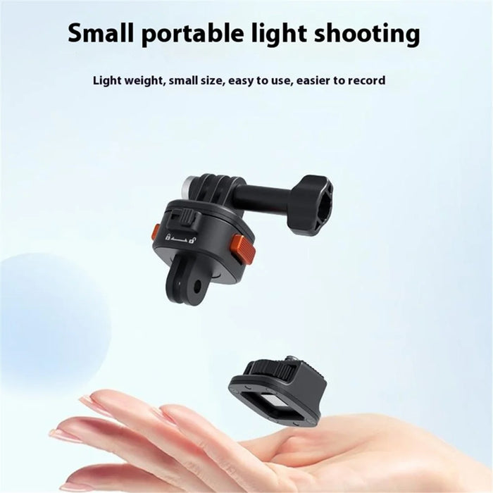 VRIG AC 05 Claw Mini Series Magnetic Adapter Action Camera Quick-Release 1 / 4 Base Mount - 7