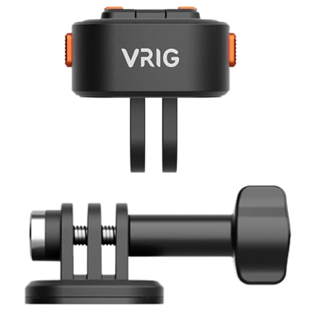 For Gopro Action Camera Aluminum Alloy+PC Magnetic Quick Release Adapter + Base - 1