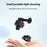 For Gopro Action Camera Aluminum Alloy+PC Magnetic Quick Release Adapter + Base - 3
