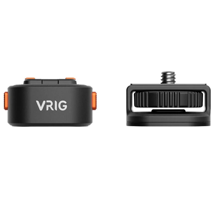 Magnetic 1 / 4 Quick Release Adapter + Base for Action Camera / Mobile Phone - 1