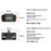 Magnetic 1 / 4 Quick Release Adapter + Base for Action Camera / Mobile Phone - 4