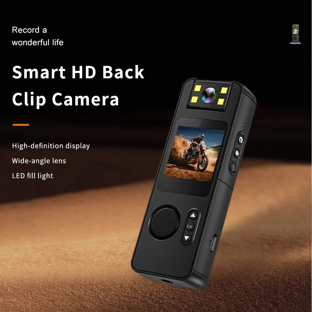 CS11 Smart Mini Camera with Back Clip Compact Handheld Camera Recorder - 4