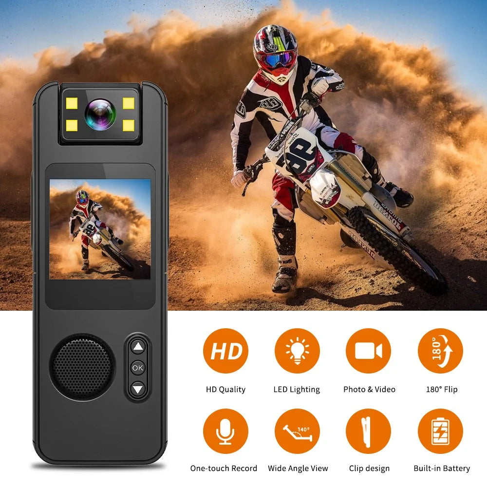 CS11 Smart Mini Camera with Back Clip Compact Handheld Camera Recorder - 5
