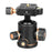 QZSD Q02S Aluminum Alloy Gimbal SLR Camera 36mm Ball Head Mounting Adapter - 3