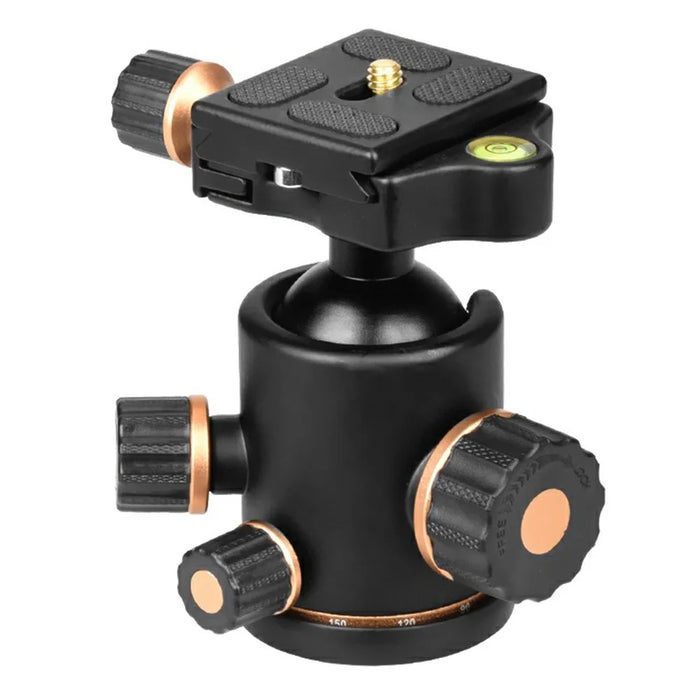 QZSD Q02S Aluminum Alloy Gimbal SLR Camera 36mm Ball Head Mounting Adapter - 4