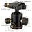 QZSD Q02S Aluminum Alloy Gimbal SLR Camera 36mm Ball Head Mounting Adapter - 7