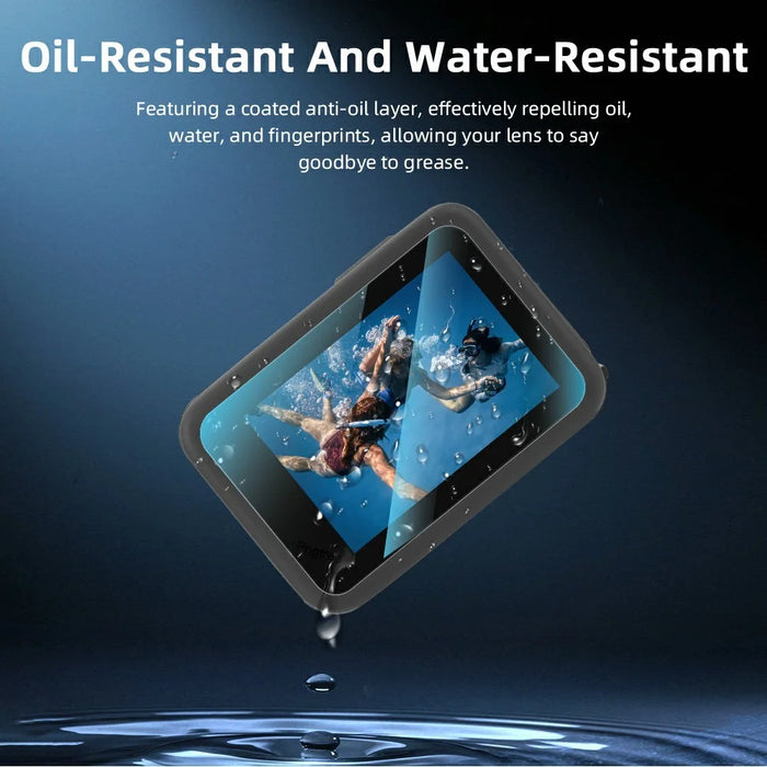 BRDRC 2 Set Tempered Glass Film for GoPro Hero 13 0.5mm Screen Protector + Lens Protector - 6