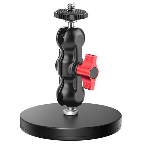 FLYMILE Action Camera Magnetic Mount Dual Ball Head Camera Stand Holder - 1