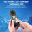 BRDRC 2Set Camera Lens Protective Film for Insta360 X5 / Insta360 X4 Tempered Glass Screen Protector - 6