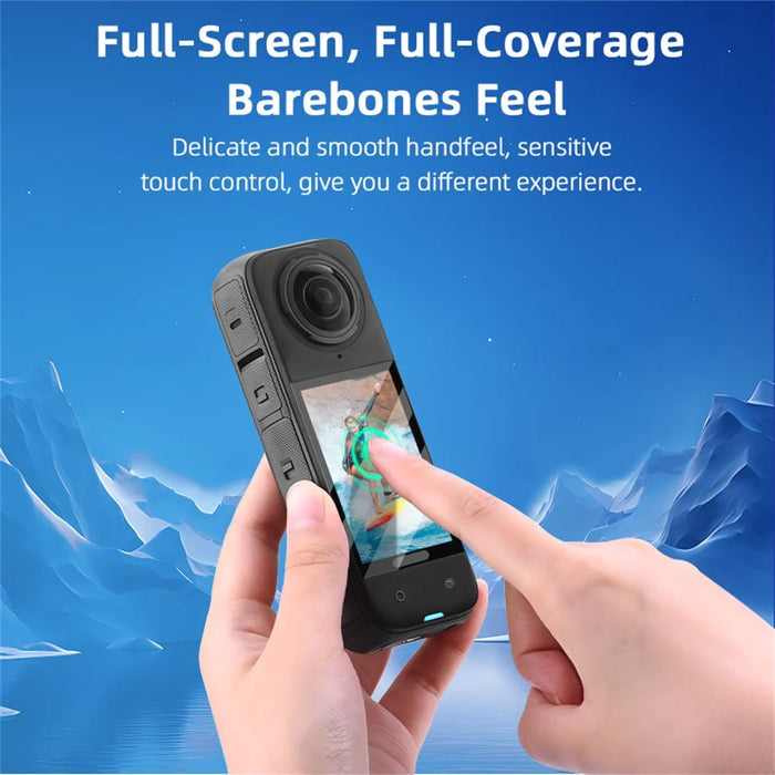 BRDRC 2Set Camera Lens Protective Film for Insta360 X5 / Insta360 X4 Tempered Glass Screen Protector - 6