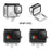 For GoPro Hero 12 / 11 / 10 / 9 Anti-Drop Sports Camera Underwater 45m Waterproof Case with 3 Filters - 2