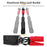 BRDRC Crossbody Strap for DJI Osmo Pocket 3 Camera Nylon Lanyard Neck Hanging Rope - Dopamine - 3