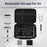 BRDRC For Insta360 X5 / Insta360 X4 Carrying Case with Shoulder Strap Protective Storage Polyester+EVA Bag - 3