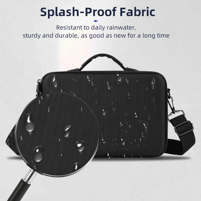 BRDRC For Insta360 X5 / Insta360 X4 Carrying Case with Shoulder Strap Protective Storage Polyester+EVA Bag - 5